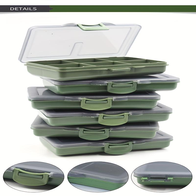 1pc Compartments Fishing Tackle Boxes Bait Outdoor Lure Hook Accessories Box Storage Multi Functional Organization Boxes