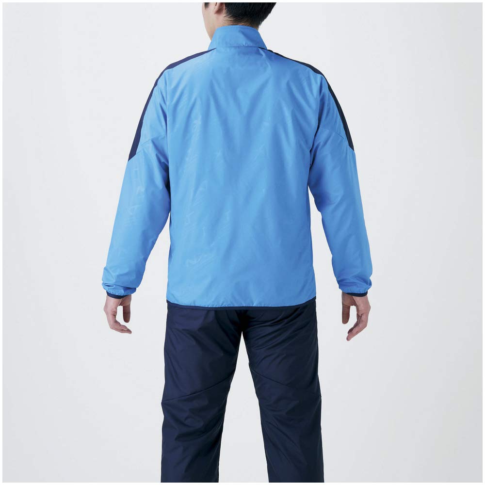 Mizuno Breath Thermo Warmer Training Diva Japan Size L to Japanese size N-XT Jacket, 32JE0740, Blue, (equivalent L)