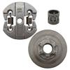 3/8 6T Clutch Sprocket Drum Needle Bearing Kit For Chinese Chainsaw 2500 25CC Chainsaws