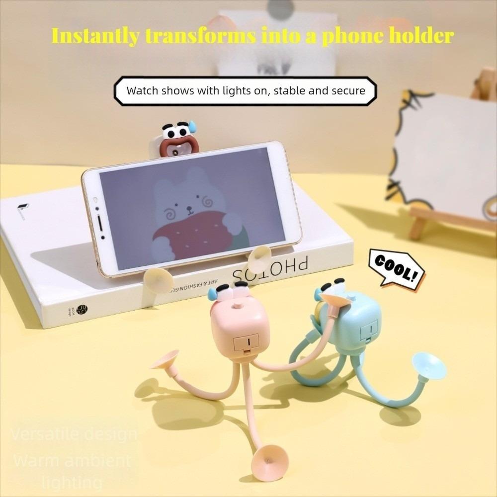 Mini-Oktopus Nachtlicht Oktopus-Form Schreibtischlampe Tragbare Tier-LED-Lampe