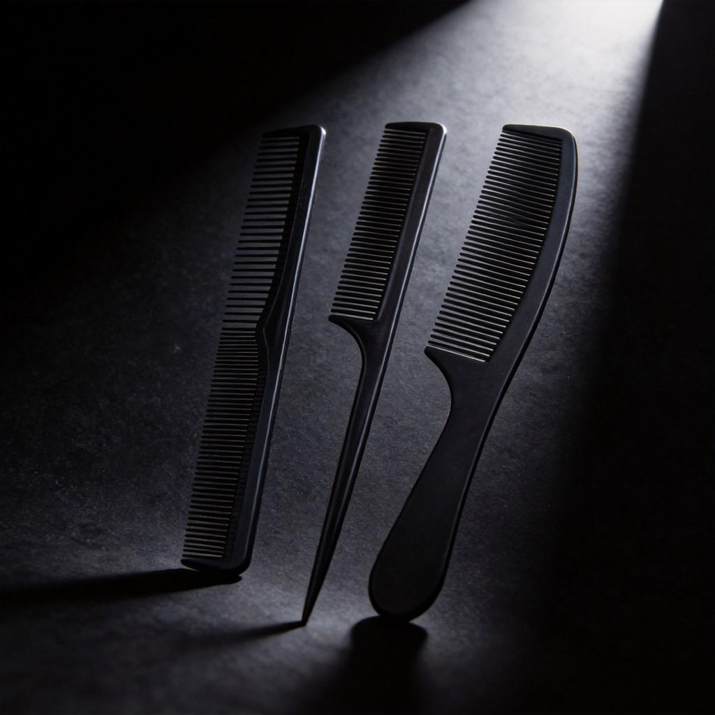 Plastic Hair Comb With Double Head Design For Hotel Use And Frizz Control
