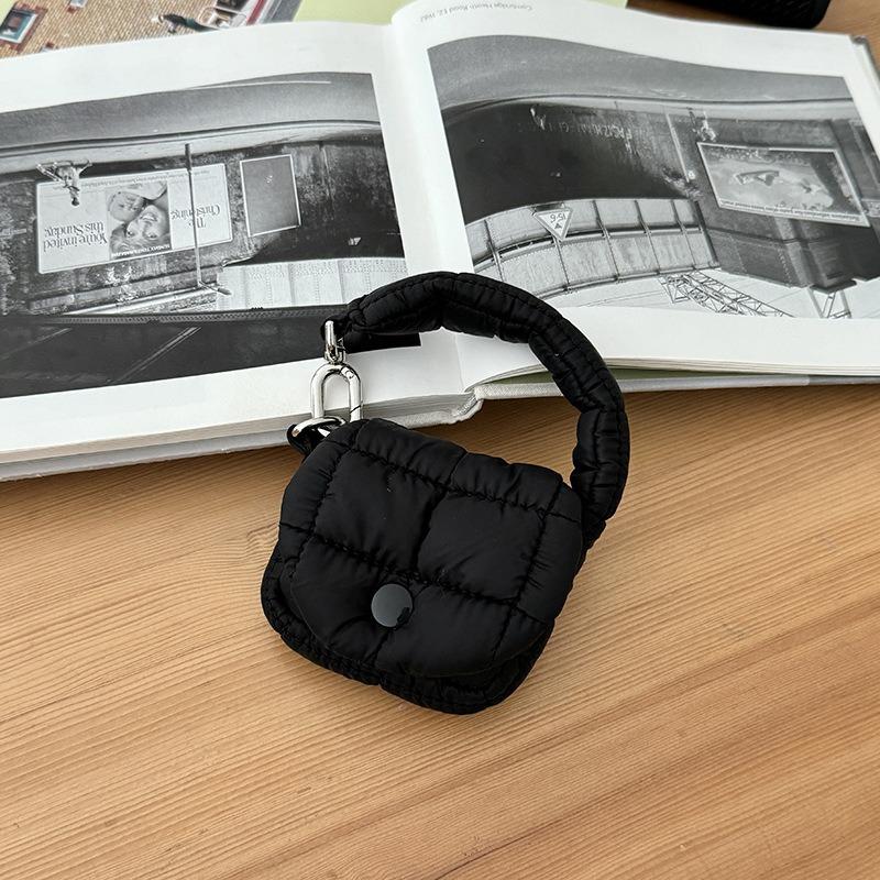 Mini Bag Mini Cloud Waist Pack Lightweight Solid Secure Button Closure With Decorative Coin Purse And Headphone Bag