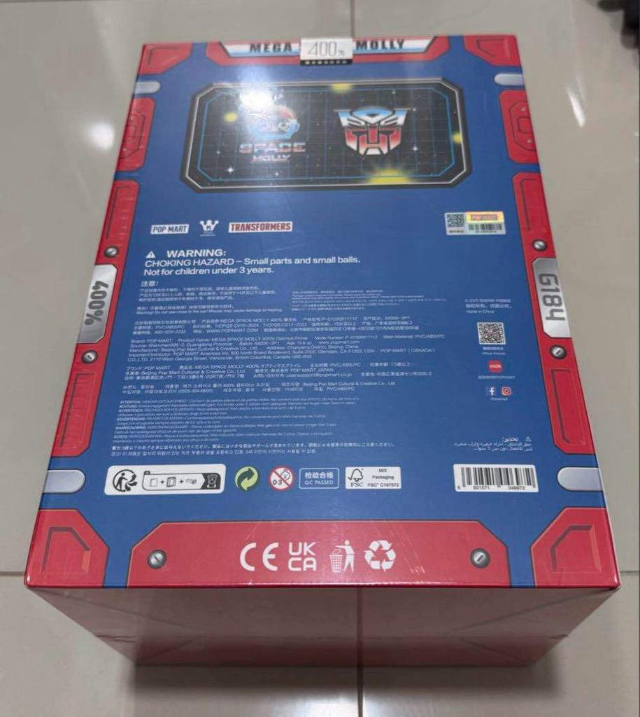 [USED] POP MART Transformers Optimus (Not Available In Japan)