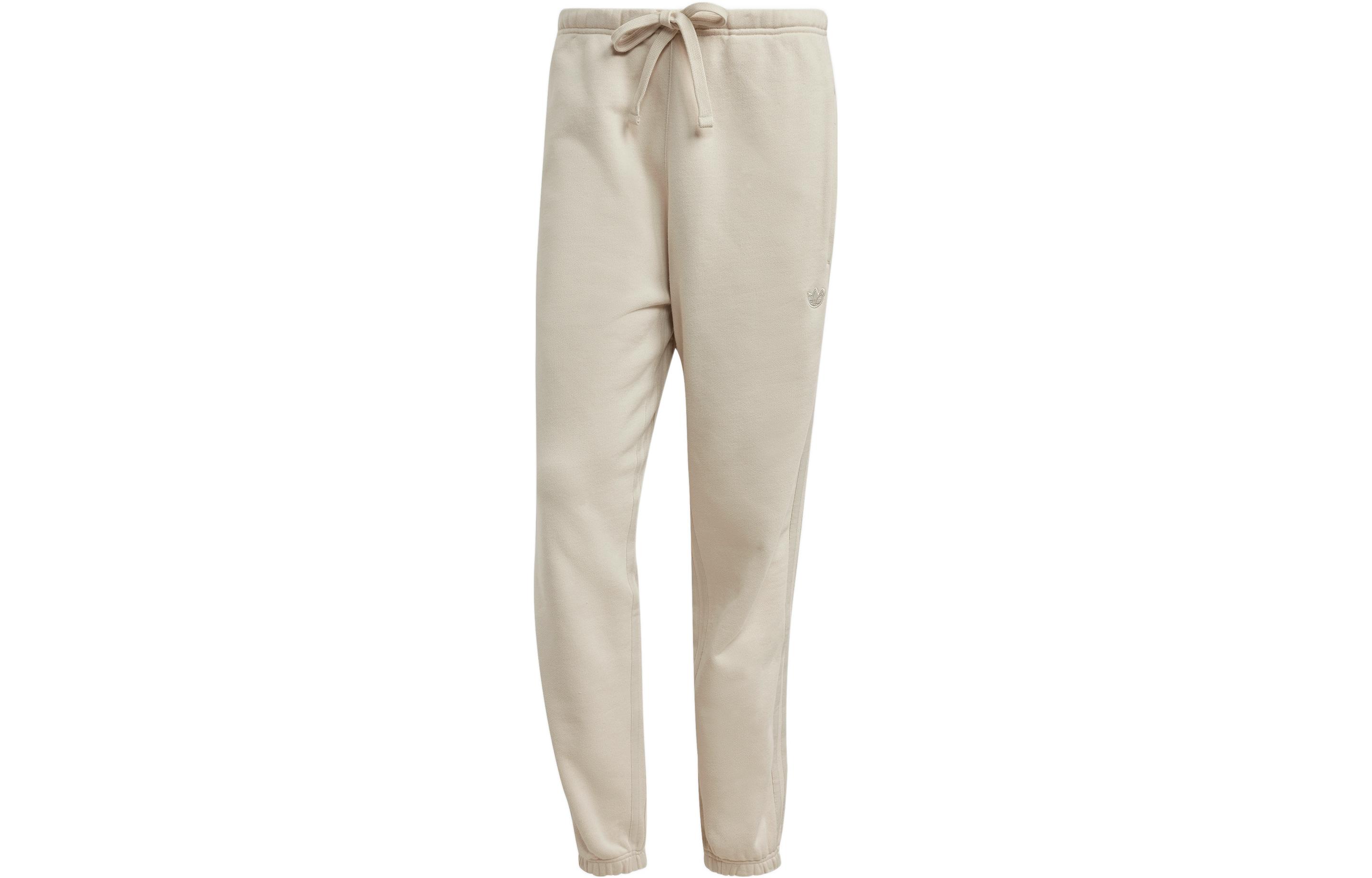 

Adidas Originals Blue Version Collection Knitted Sweatpants Men s Khaki Moderate Cuffed Pants IA2450 XS