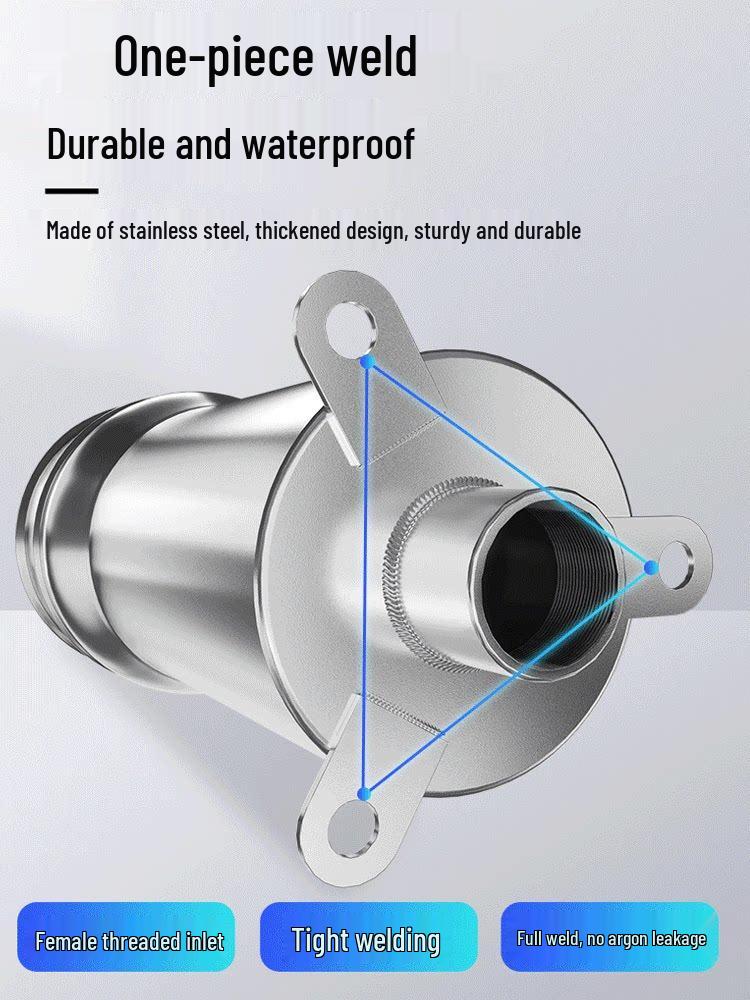 Stainless Steel Manual Rocker Pump for Household Well Water Suction