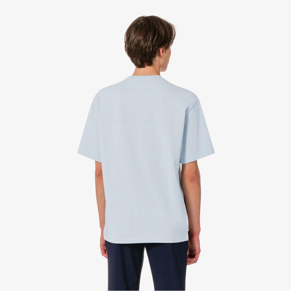 Lacoste Men's Strong-Twist Woven Cut-Out Short-Sleeve T-Shirt TH358E-56GJ2G
