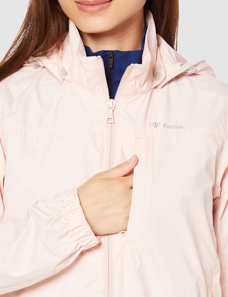 Foxfire Water-Repellent Alpha Trail Jacket, 8213037, Women's, Pink, Japan Size XL (equivalent to Japanese size XL)