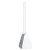 Toilet Brush Wall-Mounted Soft Rubber Long-Handled Silicone Toilet Brush Toilet Holder Bathroom Accessories