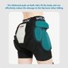 3D skyddande vadderade shorts Butt Pad Shorts EVA Silikon Gear Guard för snowboardåkning skridskoåkning