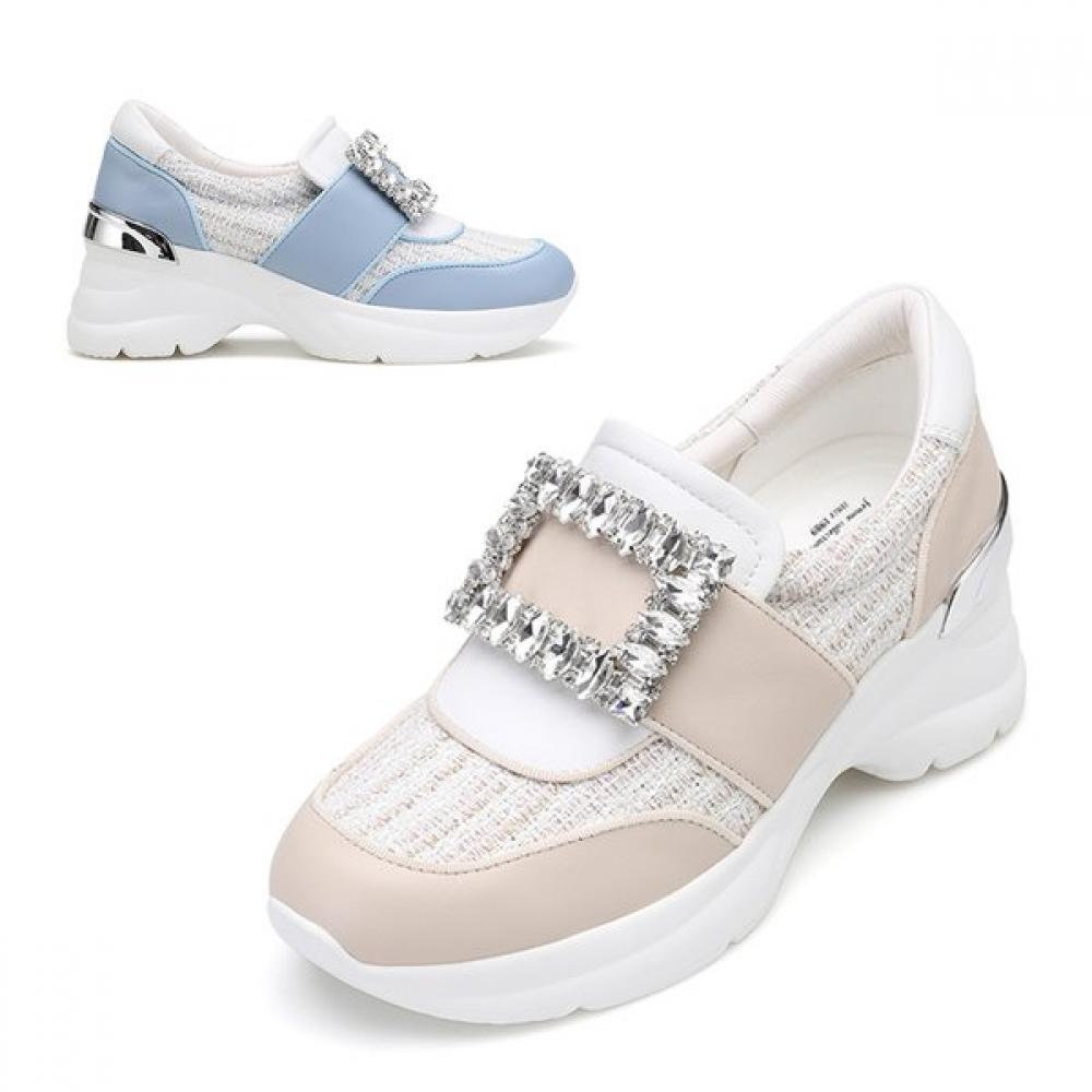 

MiSope Women S SneakerS 7cm 2color 012510007 beige/225