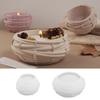 Silicone Candle Holder Mold Bird Nest Shape Crafting Moulds Succulent Plant Pots Molds Silicone Texture for Candle Cup
