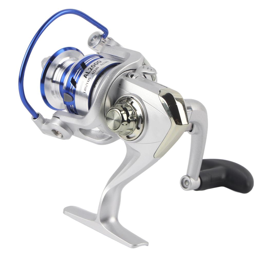 Salt Freshwater Metal Heavy Duty Lightweight Casting Spinning Fishing Reel Tackle (AL2000)