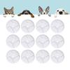 12Pcs Pet Water Fountain Filter Replacement Activated Carbon Ion Exchange Resin Efficient Filtration