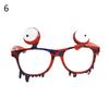 1 Piece of Halloween Glasses Creative Novelty Funny Glasses Pumpkin Skull Spider Web Scary Eyeballs Scary