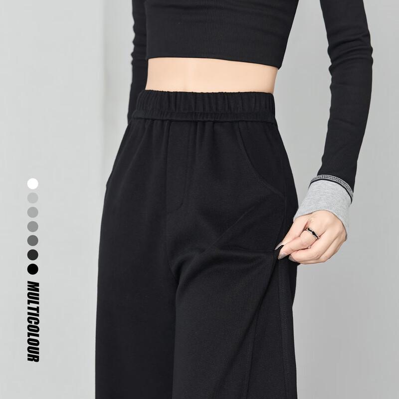 Women's High-Waist Relaxed Wide-Leg Trousers