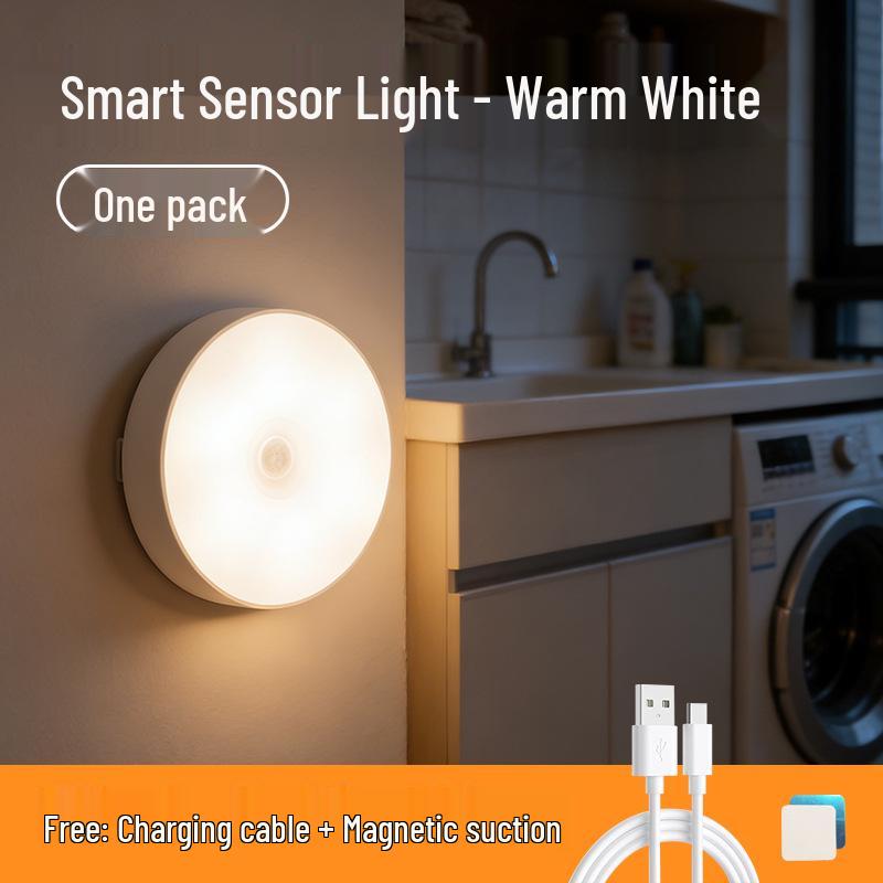 Smart Motion-Sensor LED Night Light for Home & Dorm