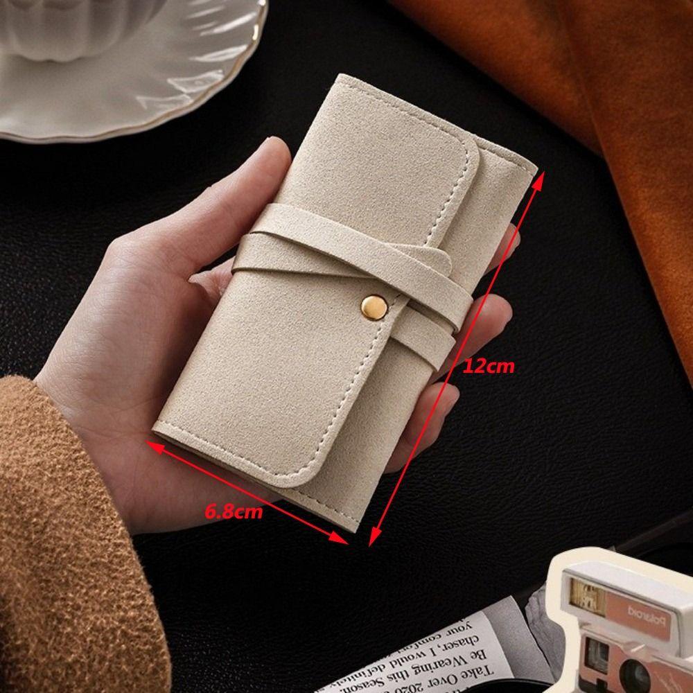 Anti-Tangle Jewelry Storage Roll Foldable Jewelry Organizer New Travel Jewelry Case