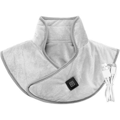 USB Electric Heating Neck Shawl with Three Adjustable Temperature Levels for Warmth and Comfort In Cold Conditions