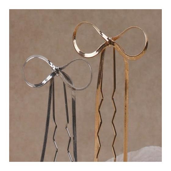 Kanzashi Hairpin Hair Accessory Japanese Style Pearl U-Comb for Wedding Kimono Coming-of-Age Ceremony Recital Butterfly Knot-G