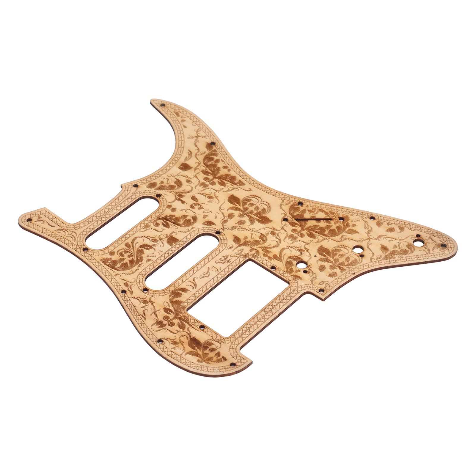 

Накладка для электрогитары, резьба по кленовому дереву, защита от царапин, защитная пластина для гитары ST