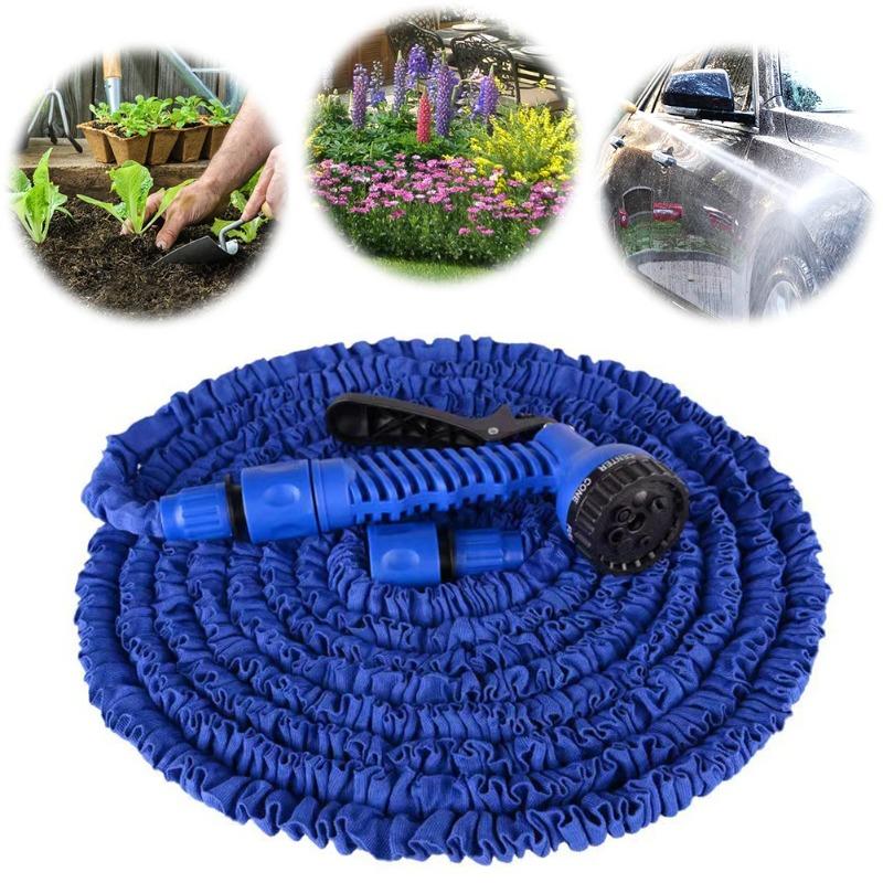 1 Unit Garden Watering Hose With Sprayer, Compact Durable Garden Irrigation Hose, For Car Cleaning, Garden Watering Etc.