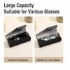 Hard Shell Glasses Case Anti-pressure Spectacle Case Vintage Eyeglass Box  for Women Men