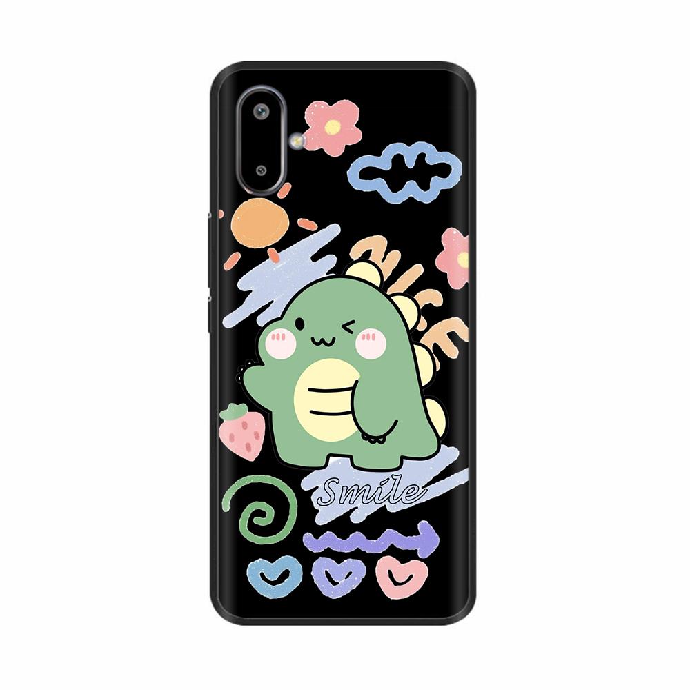 For Samsung Galaxy M06 5G Case SM-M066B Cute Cartoon Painted Soft Silicone TPU Cover For Galaxy F06 Phone Cases Shockproof Shell