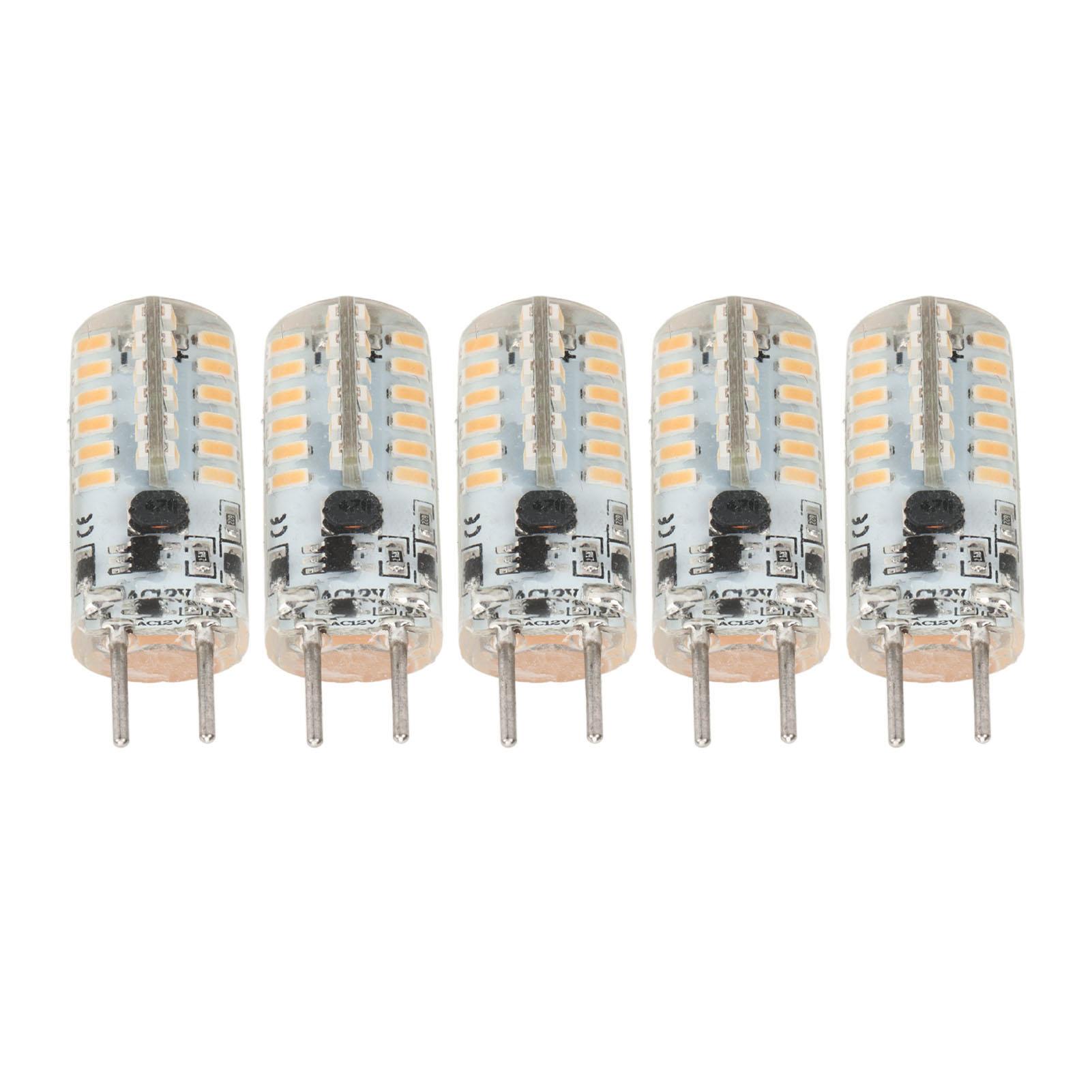 

10 шт. светодиодных ламп G4 Bi Pin для ландшафтного освещения, сменная лампа для дома на колесах, двора, сада, 12 В, холодный белый свет