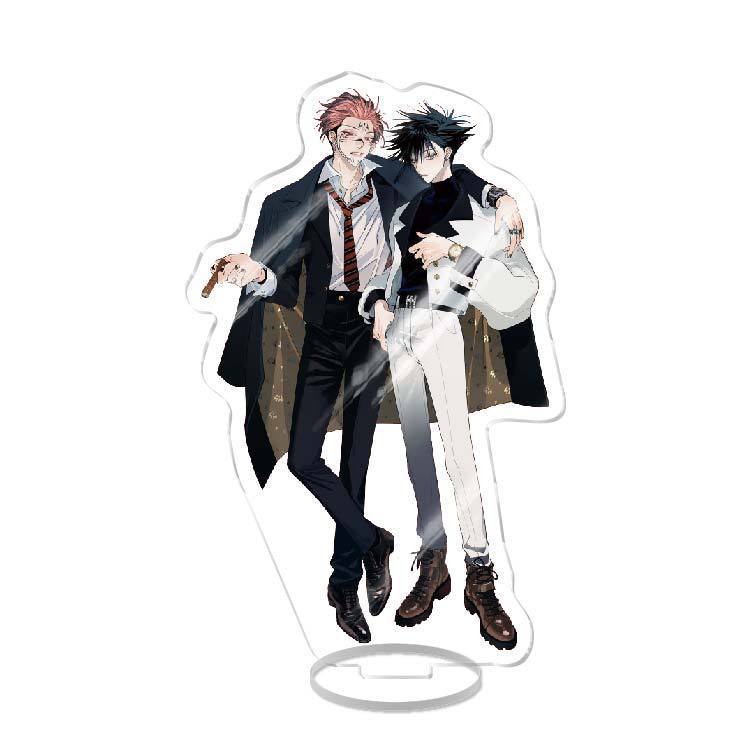 Anime Jujutsu Kaisen 15cm Gojo Satoru Getou Suguru Ryomen Sukuna Acrylic Cartoon Figure Model Desk Decor Toy Gift