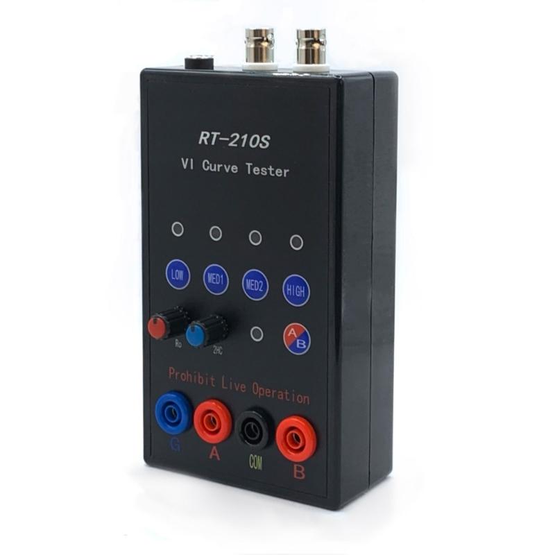 Advanced 210S Curves Tester 2CH for Electronics with Adjustable Internal Resistance and Triggering Signal Output