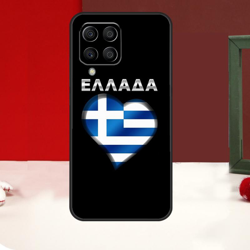 Greece Greek Flag Case For Samsung Galaxy M55 M35 M15 M56 M36 M16 M31 M21 M13 M33 M53 M12 M32 M52 M14 M34 M54