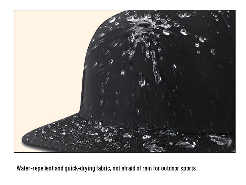 Unisex Quick-Dry Breathable Mesh Duckbill Cap - Custom Logo, Water-Repellent