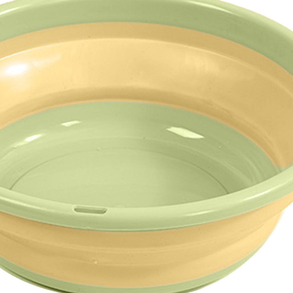 Folding Basin Multifunctional Children"s Washbasin Household Portable Vegetable Washing Basin L