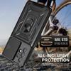 Coque et Verres Trempés - Samsung - Galaxy A23 5G - Noir - Antichoc - Caméra Coulissante