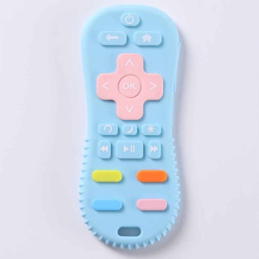 Silikonowy gryzak Design pilota Został zaprojektowany specjalnie dla niemowląt w fazie ząbkowania Codzienna zabawka łagodząca