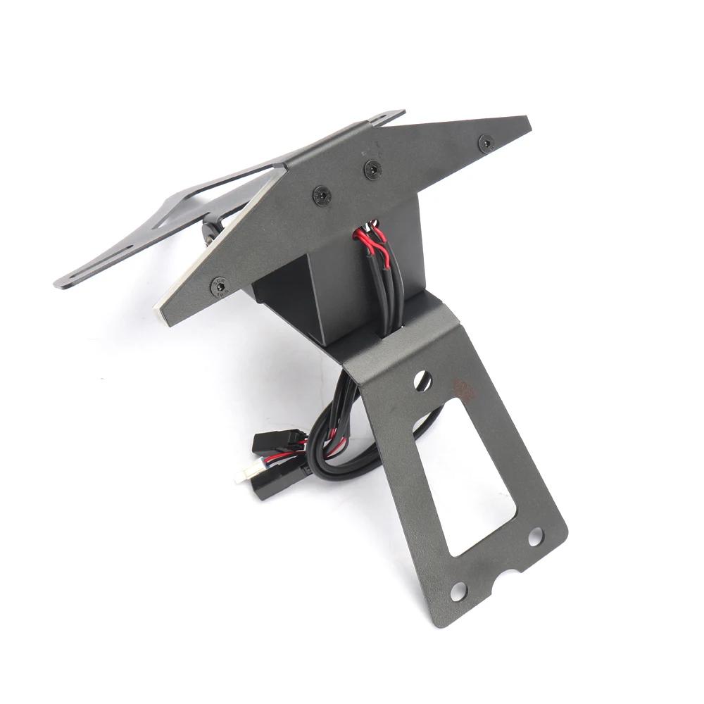 FOR Ducati Hypermotard 950 / SP 2018-2023 Motorcycle Rear License Plate Holder Bracket LED Tail Tidy Fender Eliminator Metals
