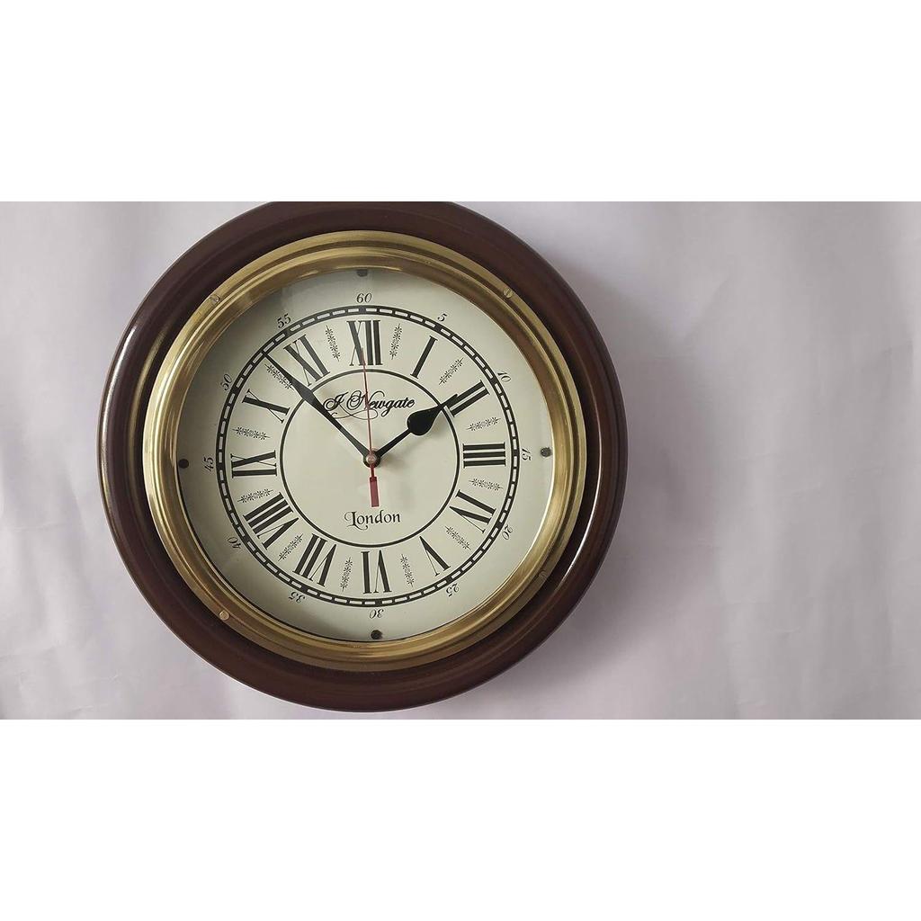 Antique Handmade Wall Clock – Vintage Look Gift for Lovers, Friends & Family | Elegant Home Decor by Perfect Deals