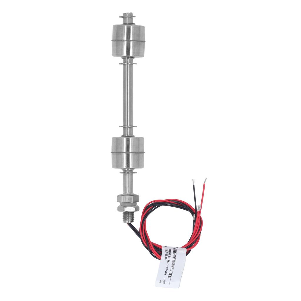 150mm Double Ball Water Level Controller Stainless Steel Dual Ball Float Switch Water Level Sensor 0‑110V
