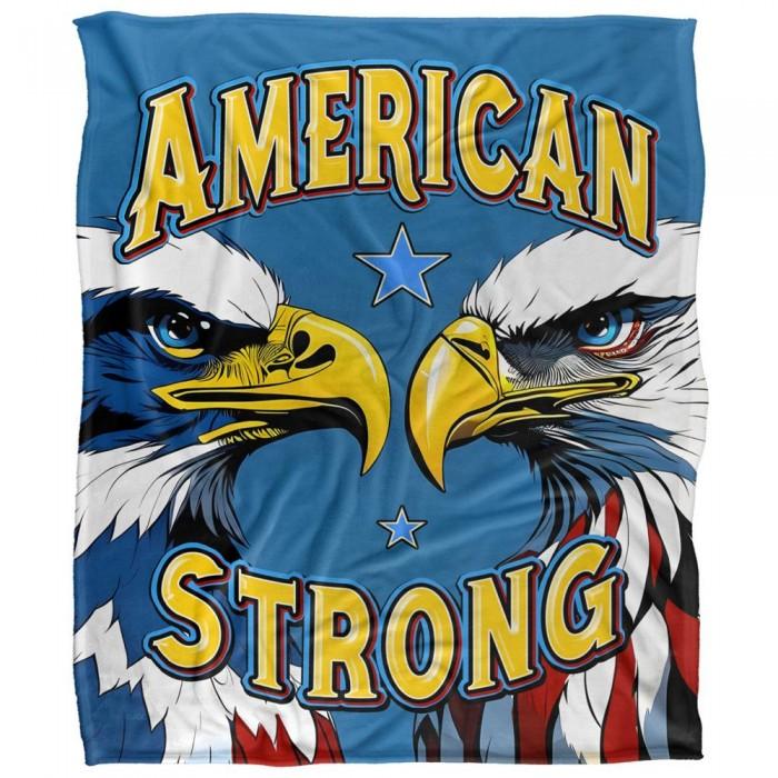 JQ Licensing James Piazza Silky Bald Eagles Supersoft Blanket