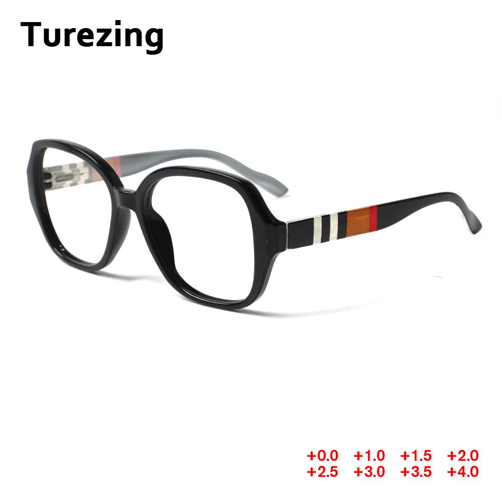 Turezing Reading Glasses for Women Men Spring Hinge HD Presbyopia Reader Optical Eyeglasses Lightweight Comfortable
