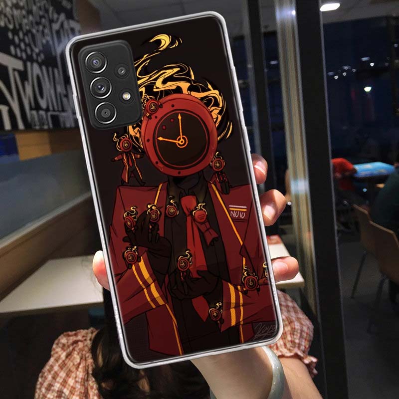 Game L-Limbus Company Phone Case for Samsung A54 A57 A37 A17 A14 A15 A12 A24 A34 A55 A35 A25 A52S A07 A05S A04S A22 A32 A72 Gala
