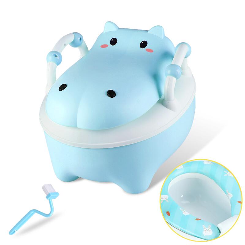 Children's Potty Training Toilet with 3D Soft Seat