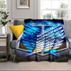 Wings Of Liberty Blanket Flannel Blanket for Bed, Sofa, Camping, Hiking, Picnic Essentials, Gift for Family Fan Gifts