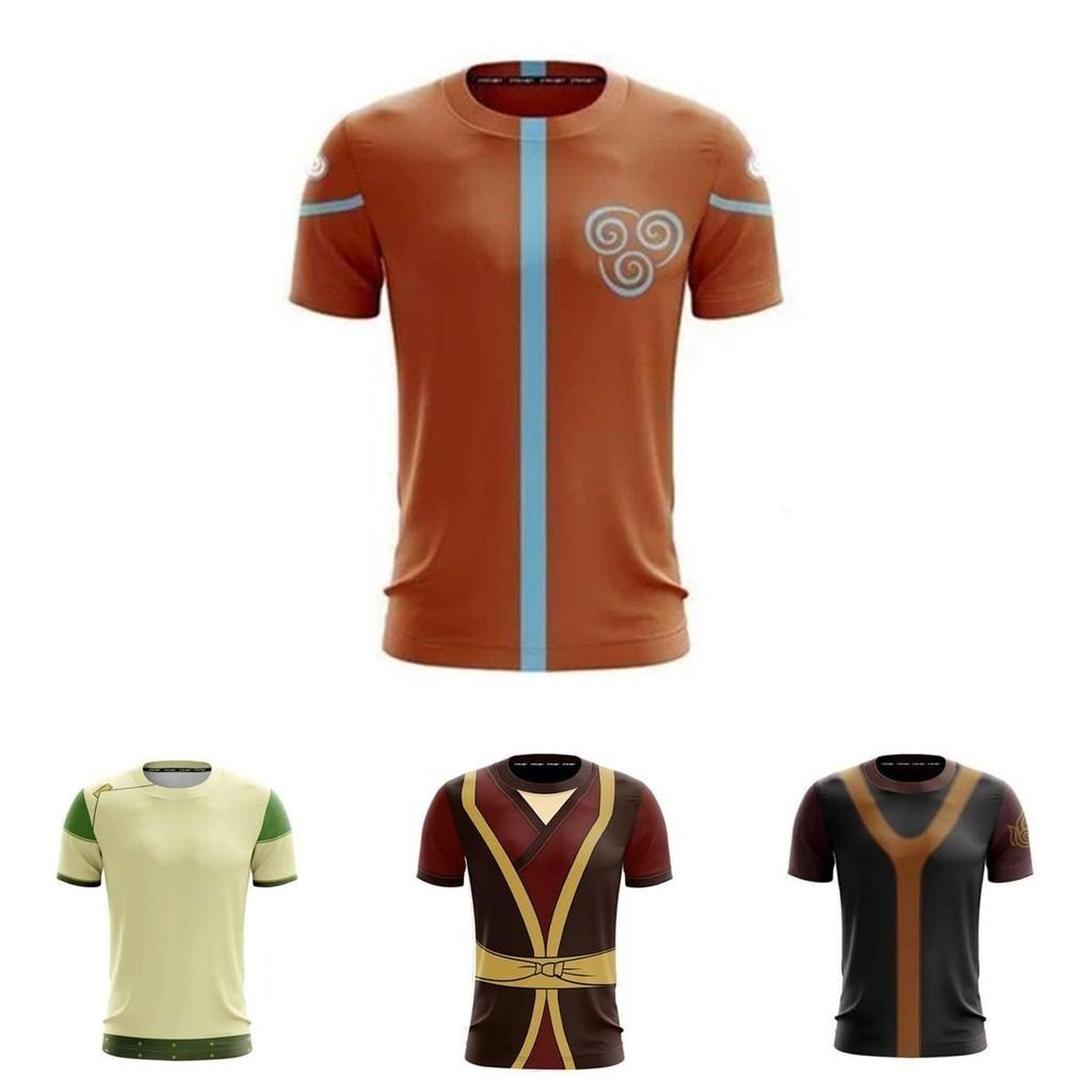 Avatar The Last Airbender Tshirt For Women And Men With Stunning 3d Print And Breathable Soft Material