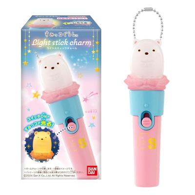Sumikkogurashi Light Stick Charm Candy Gum (10 Pieces) Toys/chewing (Sumikkogurashi)