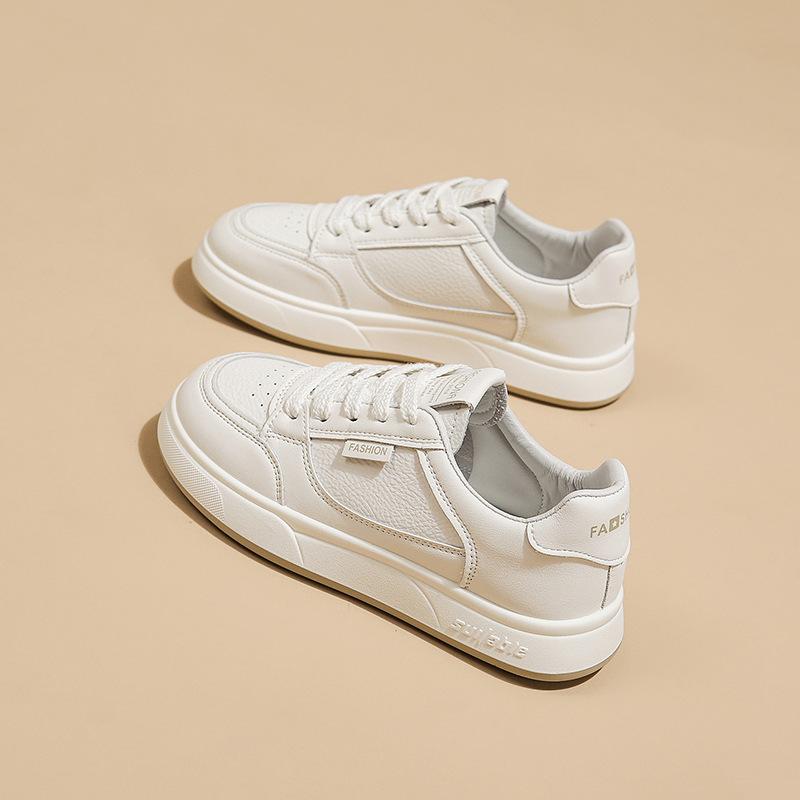 

Little white shoes women s 2025 spring and autumn new super fire platform soft sole women s shoes board shoes women s versatile casual sports shoes 35