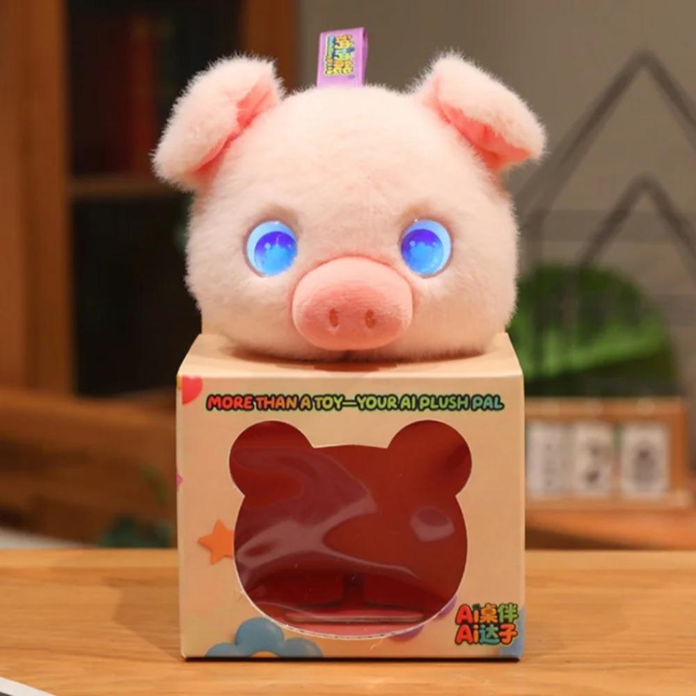 100%Genuine Ai Intelligent Piggy Robot Dialogue Toy Wifi Interaction Emotional Companionship Daily Encyclopedia Tell Story Gifts