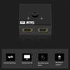 4K HD Switch 2 Ports Bi-directional 2x1/1x2 HD Switcher Splitter Supports HD 4K 1080P 3D for Windows Linux
