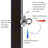 D48 D60 D75 D90 Super Strong Neodymium Fishing Magnets, Rare Earth Magnet with Countersunk Hole Eyebolt for Retrieving In River