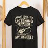 Lustiges Ukulele T-Shirt, Musikergeschenk, Comfort Colors 1717 Tee